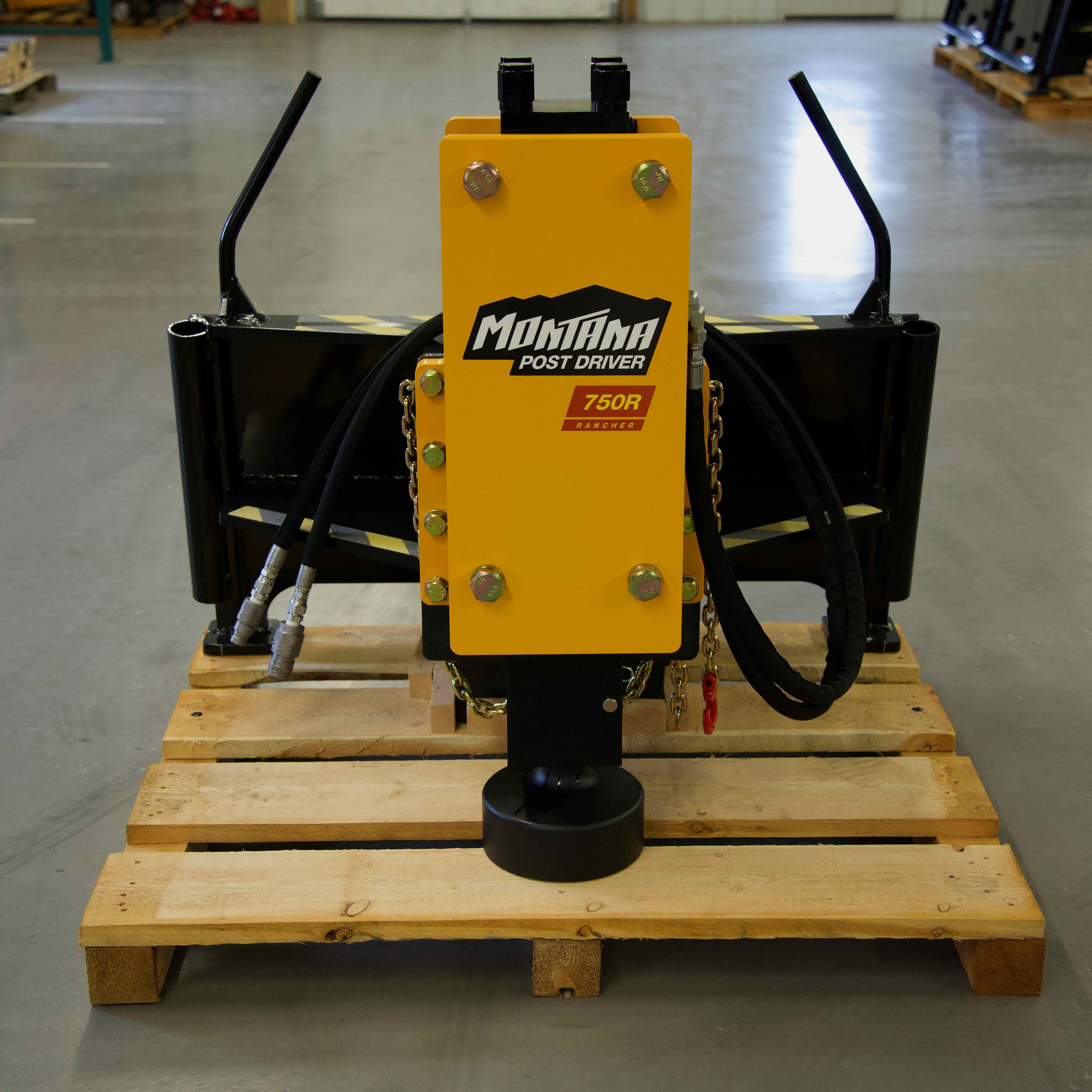 Montana Skid Steer Post Driver